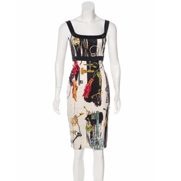 Diane Von Furstenberg Dresses & Skirts - Diane Von Furstenberg Silk-Blend Printed Dress